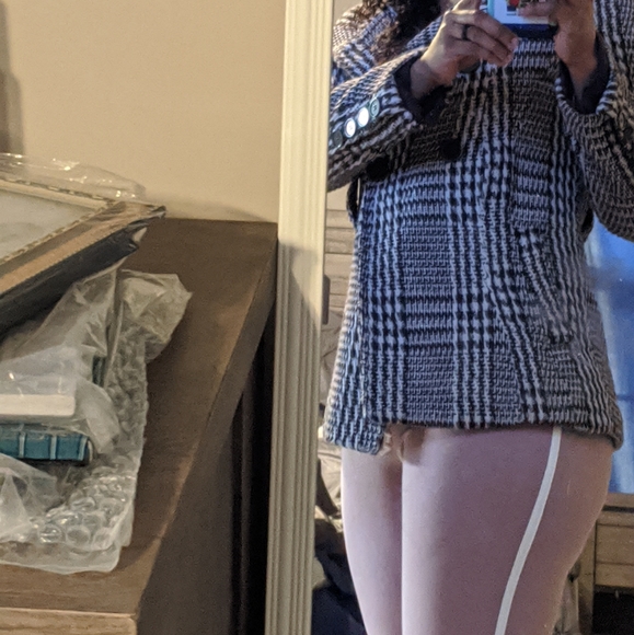 Women's brown peacoat - Picture 5 of 6